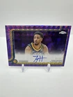 2025 Topps Tyrese Haliburton Chrome Autographs (Raw)