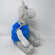 Kohls Yertle Turtle Plush Stuffed Animal Gray Blue Shell Fluffy Cuddle Cute 12"