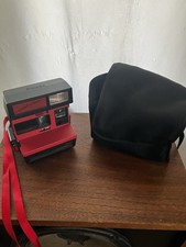 Vintage Polaroid Cool Cam Instant Camera Red /Black