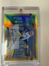 2022 Kenny Pickett Prestige GOLD AUTO #2/4 RARE!!  Panthers