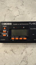 BOSS Tuner And Metronome TU-80 Tested and Works for Guitar, Bass, Instruments