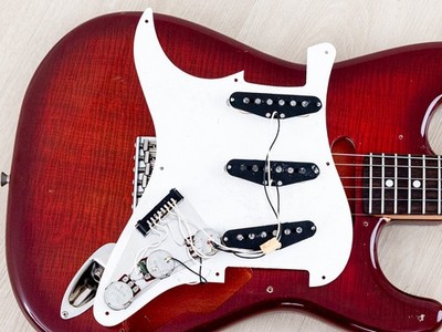1992 Fender Order Made Stratocaster Flame Maple, Non-Catalog w