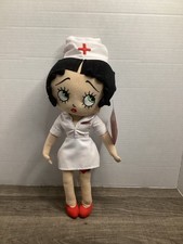 NWT Sugar Loaf BETTY BOOP 14in Plush Doll - Nurse 2014