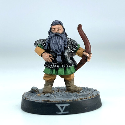 Dwarf Archer - Dwarfs Painted Warhammer / Lord of the Rings GW Metal X19949