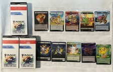 MTG FINAL FANTASY Basic Booster 3 Box  10 Plastic Tokens Complete Set Japanese