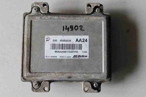OPEL CORSA D Motorsteuergerät ECU 55582039 1.20 Petrol 59kw 2009 31942988