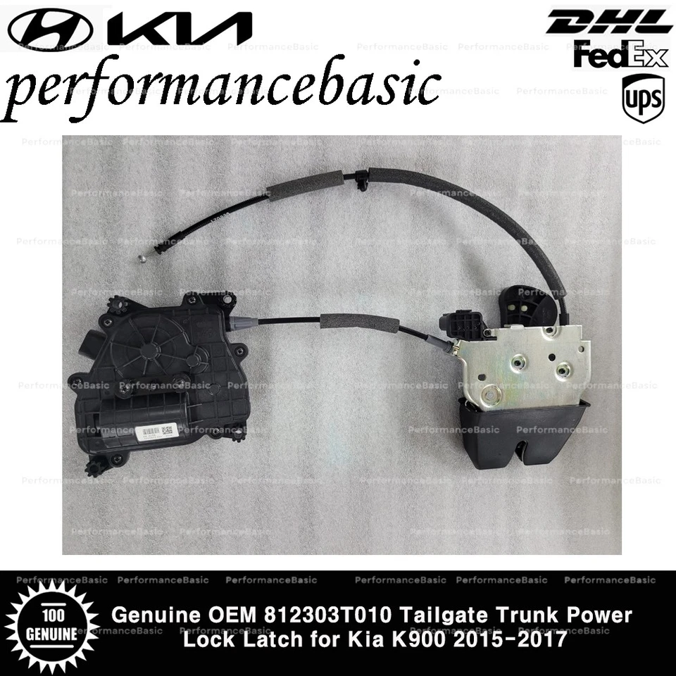 Original OEM 812303T010 puerta trasera maletero cierre eléctrico pestillo para Kia K900 2015-2017 Foto 2 de 4