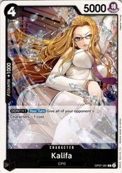 Kalifa 081/201 500 Years in the Future One Piece TCG Common