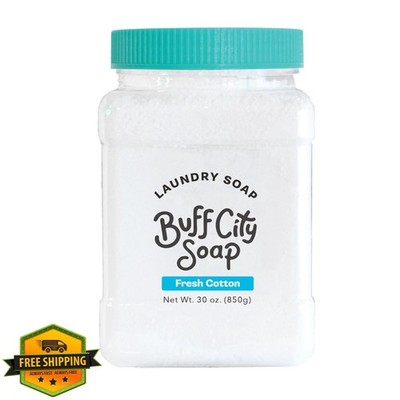 Buff City Soap Laundry Powder Fresh Cotton