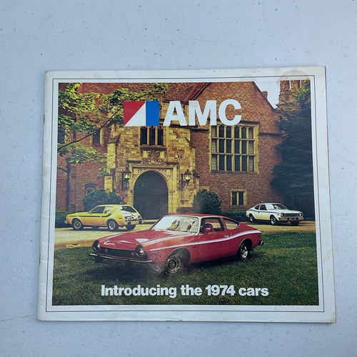1974 AMC JAVELIN GREMLIN HORNET MATADOR SALES BROCHURE