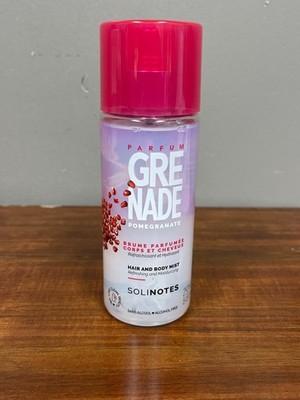 Solinotes Grenade Pomegranate Hair and Body Mist 8 fl oz