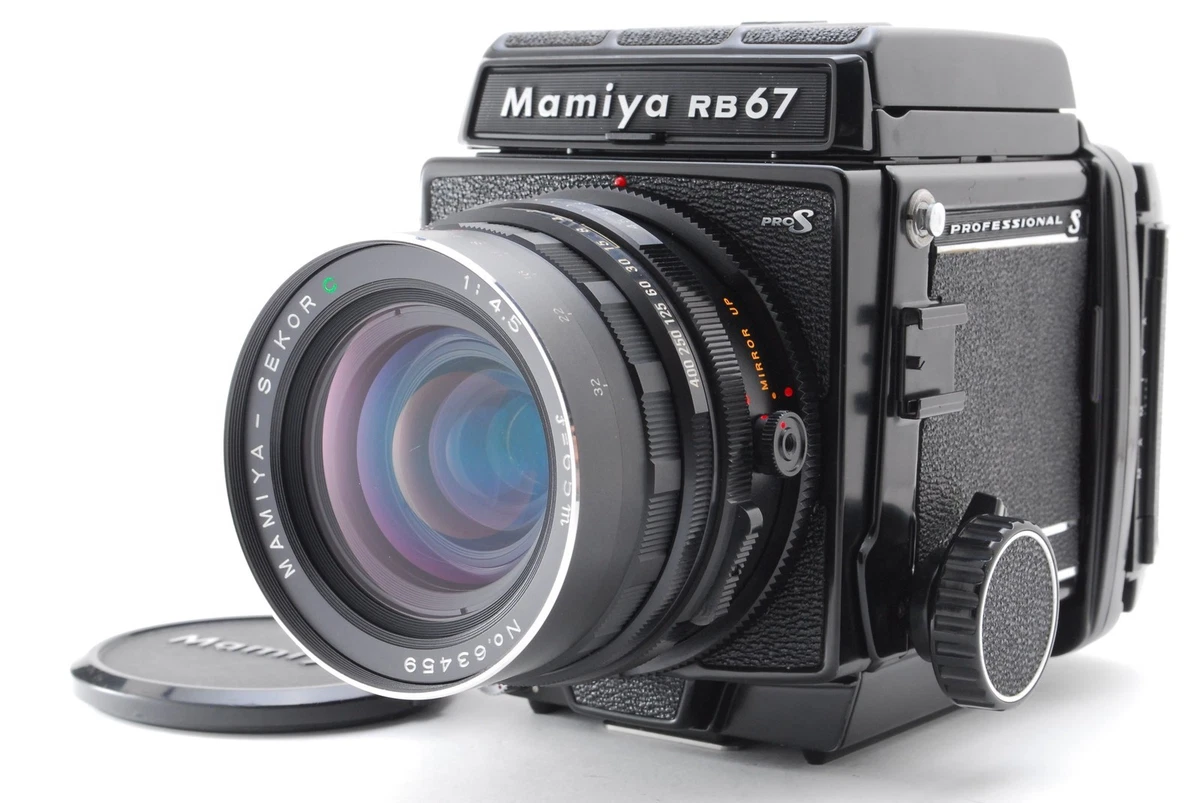 Mamiya RB67 ProS フィルムカメラ レンズ2本・追加マガジンセット Fotodiox Pro Lens Mount Adapter, Mamiya RB67/RZ67 Mount Lens to