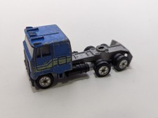 Vintage Gayal Diecast Semi Truck Cab Over Coe Blue 164 Scale Made In Macau...