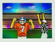 2025 Topps Chrome Tecmo John Elway #TECMO-11