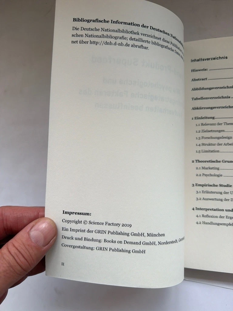 Bestian Superfood Kaufverhalten Psychologie Marketing