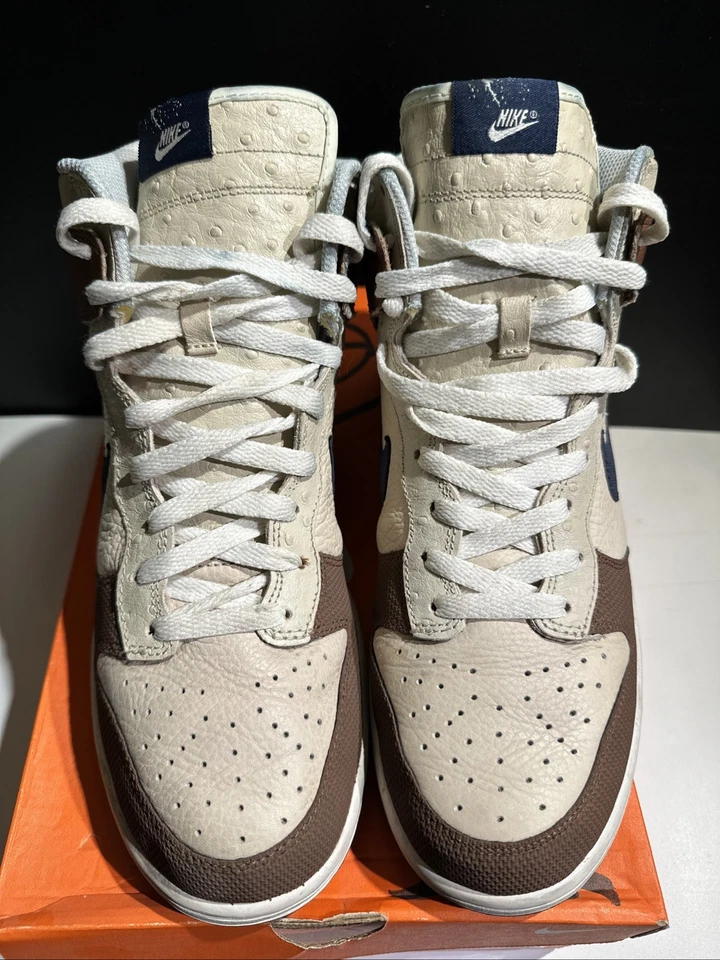 2007 Nike Dunk High Premium ‘Rustic’ Men’s Size 10.5 US [316424-241] Vintage - Image 2 of 4