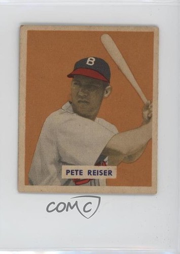 Pete Reiser #185 1949 Bowman card