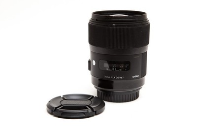 Sigma DG 35mm f/1.4 f1.4 ART Lens For Canon EF Mount - Sharp & Fast! USA