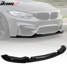 Fits 15-20 Bmw F80 M3 F82 F83 M4 Vrs Style Front Bumper Lip Spoiler Splitter Pu