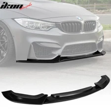 Fits 15-20 BMW F80 M3 F82 F83 M4 VRS Style Front Bumper Lip Spoiler Splitter PU