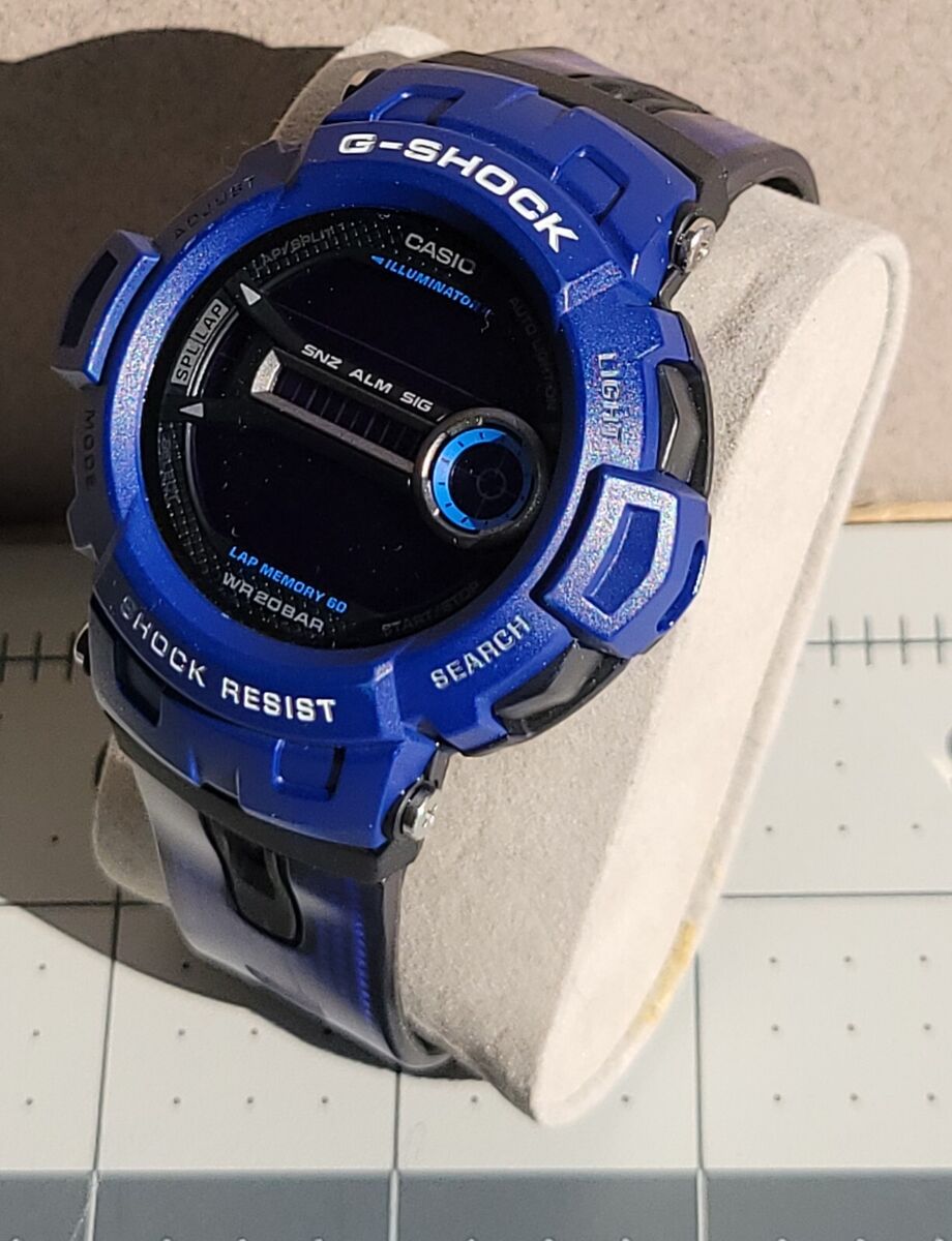 CASIO G-Shock GD-200-2 Blue/ Purple Sport Watch Fiberglass CASIO G-Shock GD-200-2 Blue/ Purple Sport Watch Fiberglass