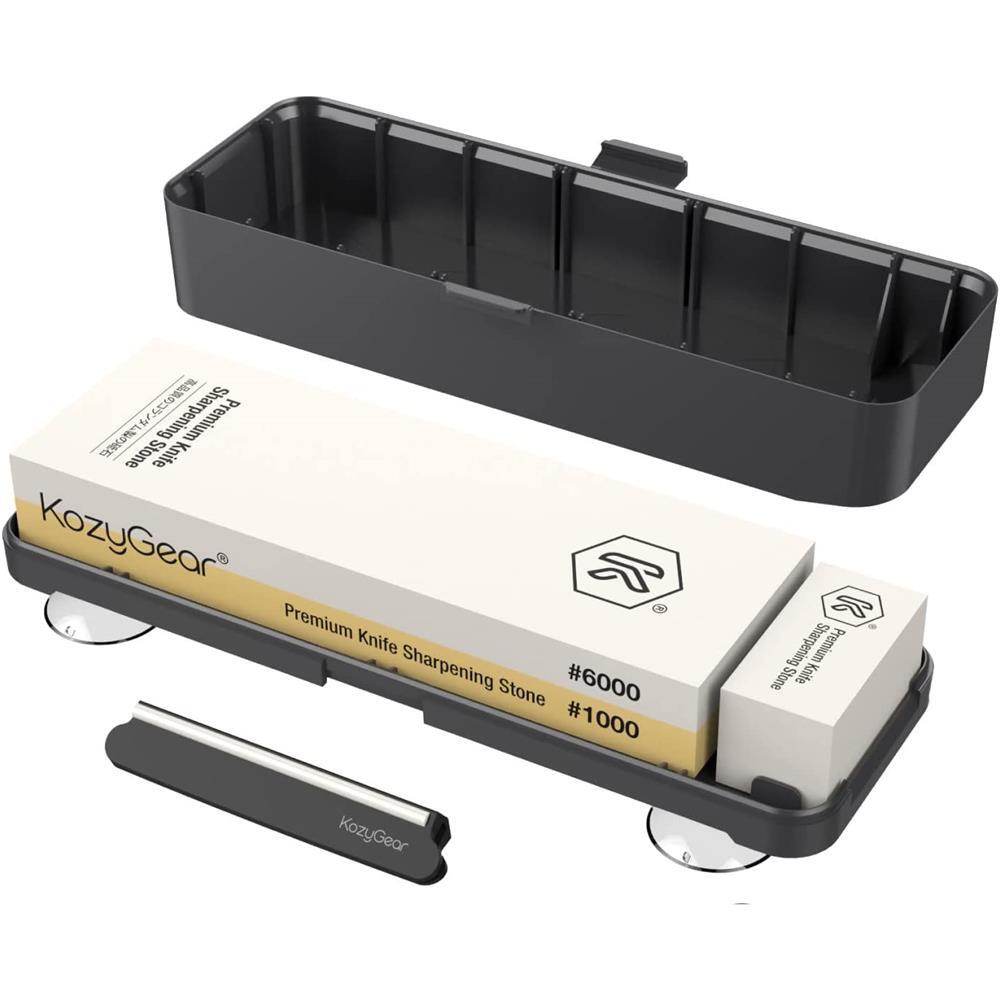 KozyGear Premium Messer Schleifstein - двойник Мессершарфера из Шлейфхильфа