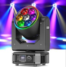 7LED Bee Eye Moving Head Light RGBW Wash Light Stage Bar Party DJ DMX Beam Light