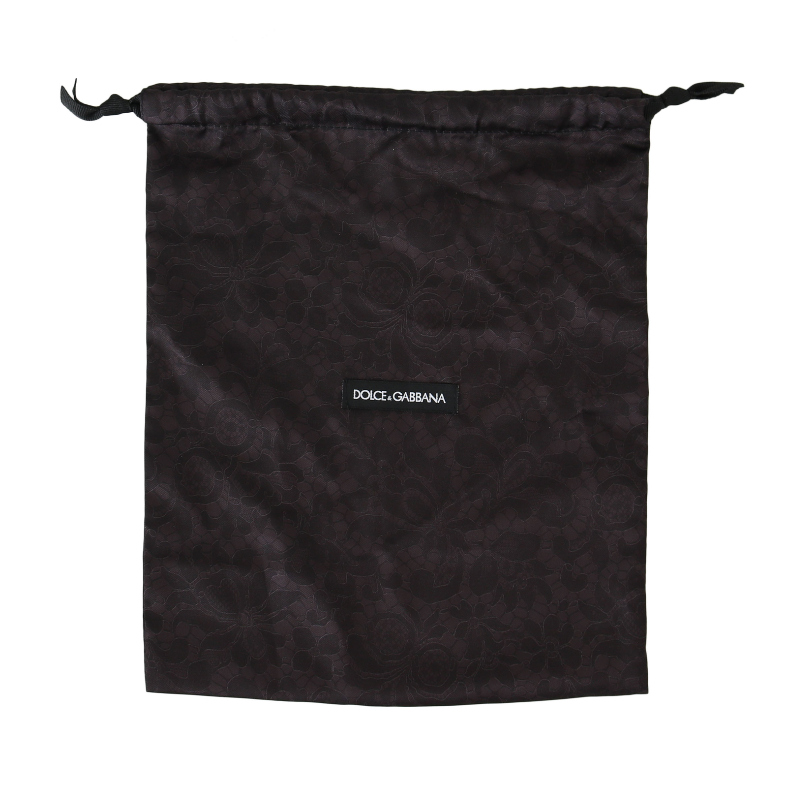 DOLCE - GABBANA Сумка-пылесборник с цветочным принтом коричневая сумка для обуви на шнурке 32см x 26см 4890₽