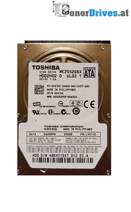 Toshiba - MK2552GSX - 250 GB - SATA - PCB G002217A Rev.*