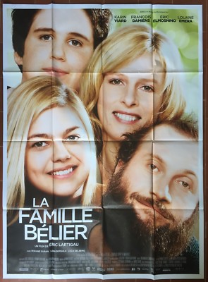 Affiche La Famille Belier Eric Lartigau Karine Viard Francois Damiens 120x160cm Ebay
