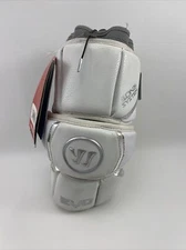 WARRIOR Evo AP Lacrosse Arm Guard, White, Medium Top RIGHT NEW WITH TAGS 