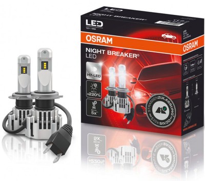 H7 LED Osram Night Breaker Led Profi-Set Auto Lampe Birne 12V 19W