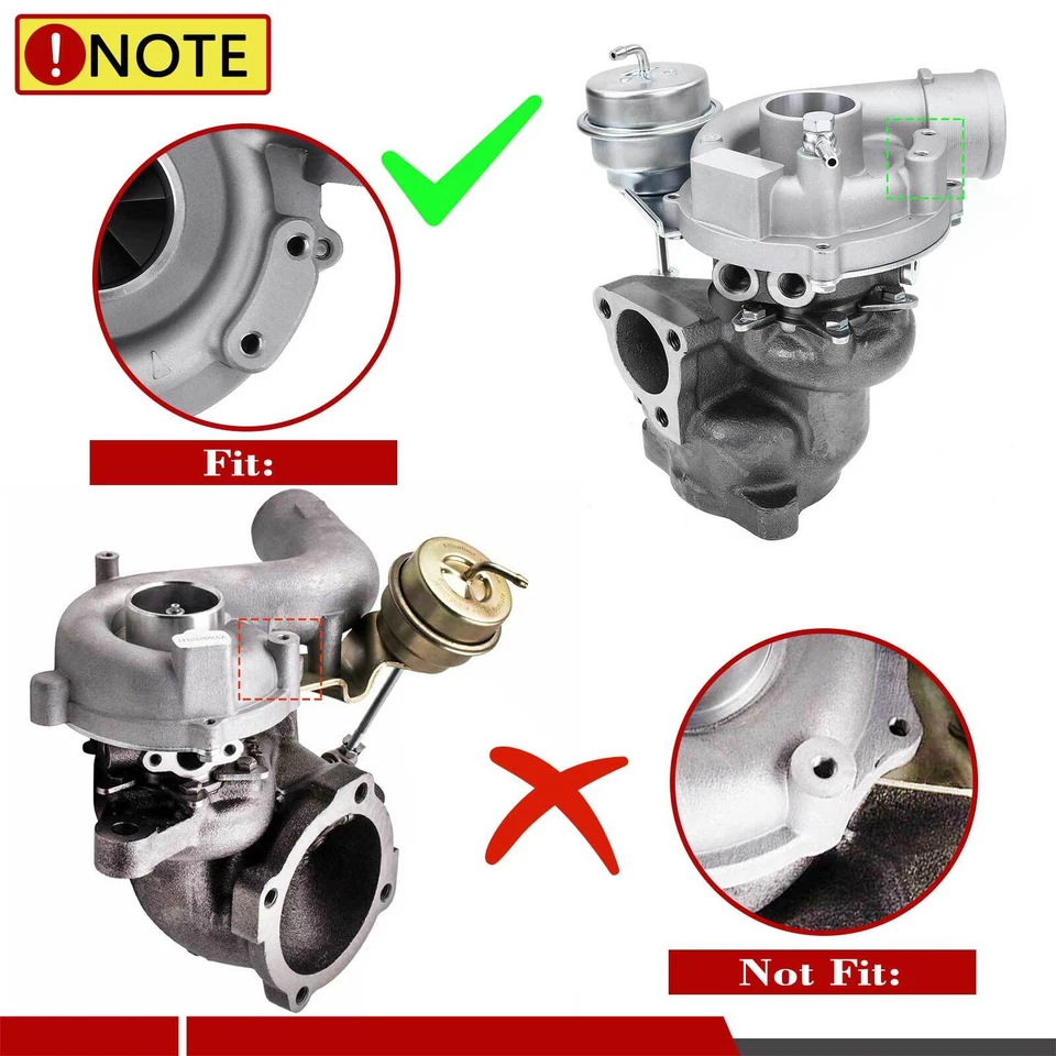Turbocompresor para Audi A4 1997-2004 A4 Quattro VW Passat 1.8L 5304-970-0015 Foto 2 de 4