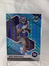 2021 Panini Mosaic #377 Gary Brightwell Aqua Blue 11/15 Nfl Rare Rookie RC