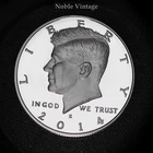 2014 S Silver Proof Kennedy Half Dollar - From a Proof Set - 90% Silver