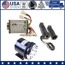 36V 800W Brush Motor  Speed Controller  Grips For ATV Go Kart E-Bike Golf Cart