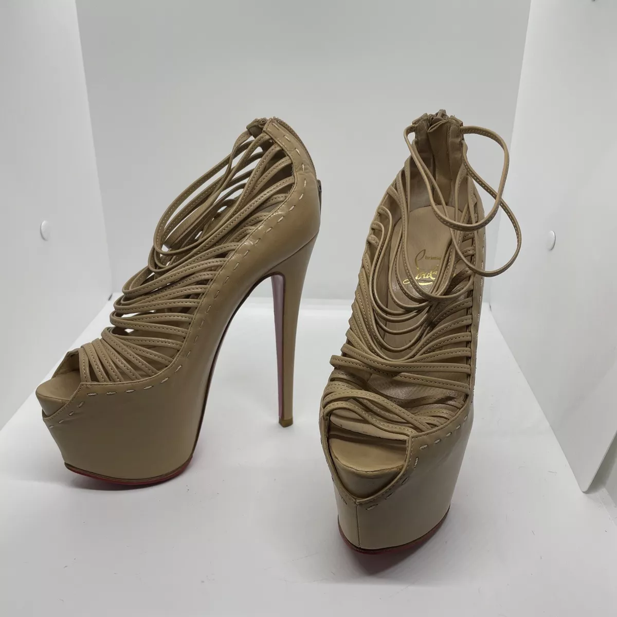 Christian louboutin hotsell 2 inch heels