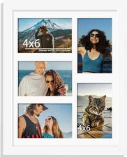 11x14 Collage Picture Frame, 4x6 Collage Picture Frame, Displays Five 4x6 inch P