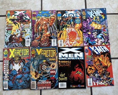 X-Men Comic Books Lot Of 8 Great Conditions