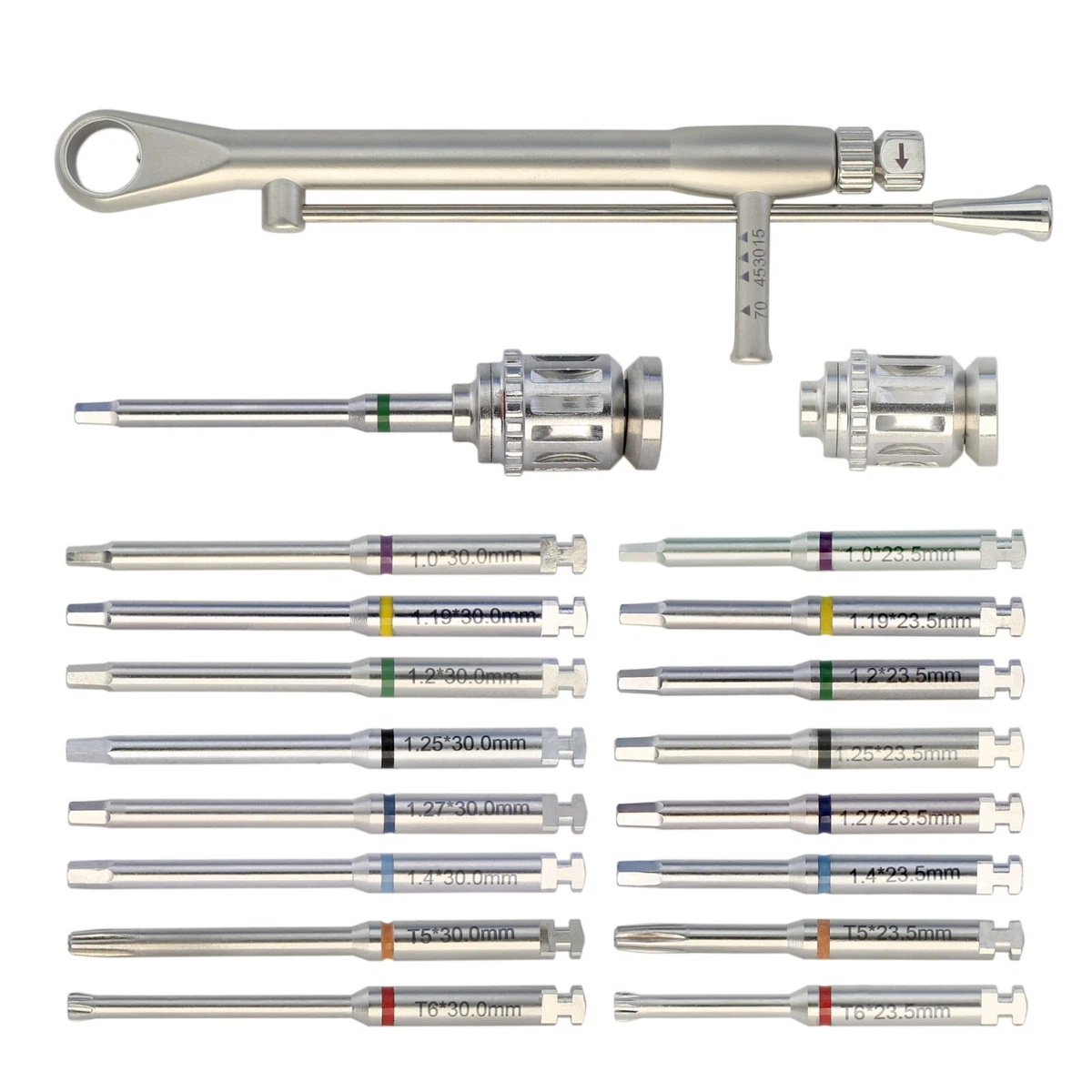 Universal Dental Implant Torque Wrench Drivers Latch Screwdriver