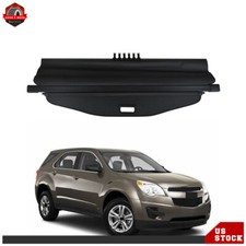 Rear Cargo Cover Security Trunk Shielding Black For Chevrolet Equinox 2010-2017