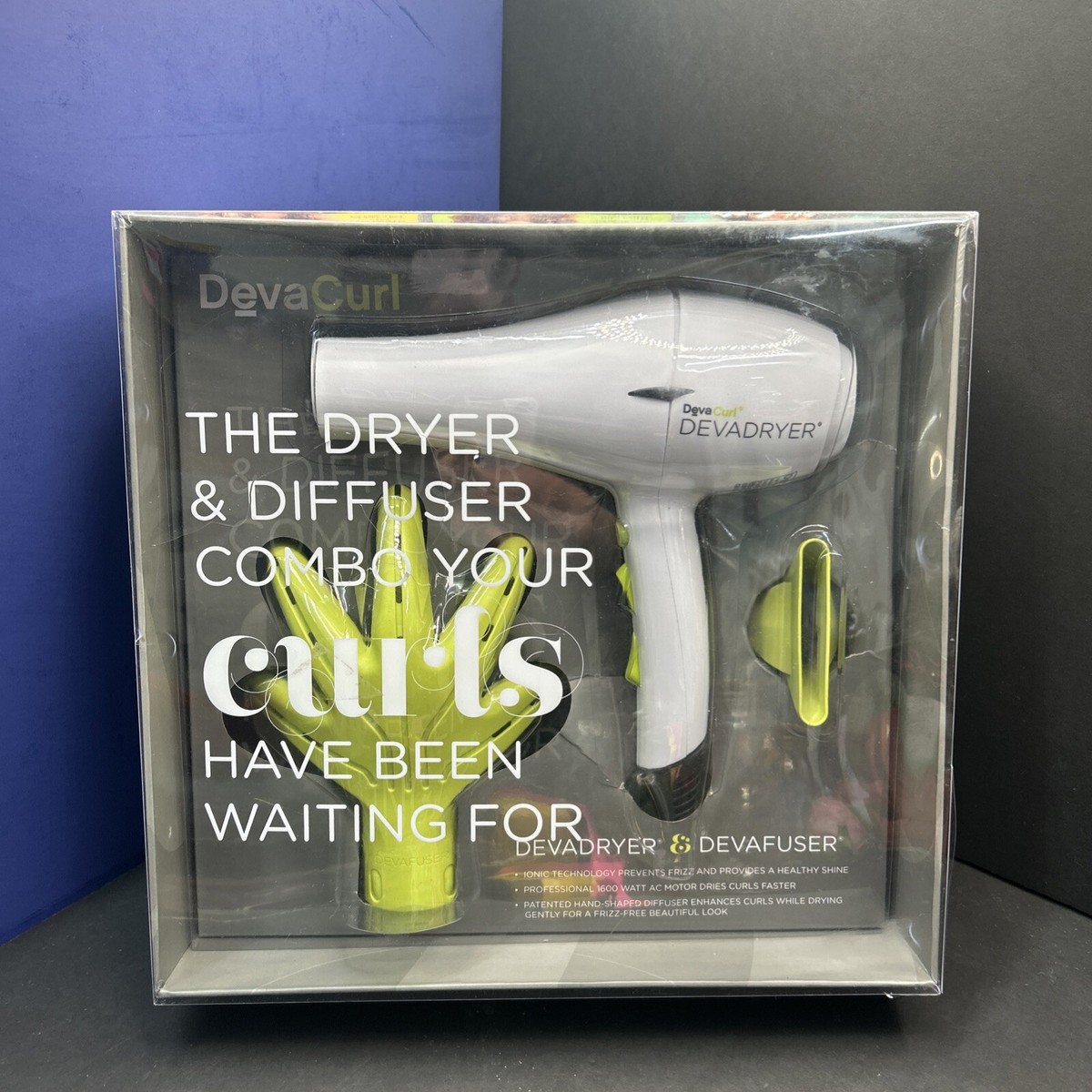 DevaCurl DevaDryer DevaFuser hair dryer blowdryer COMBO Curly