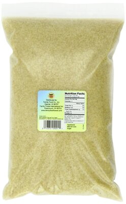 Family Food Co. Premium Raw Turbinado Cane Sugar Gold 5 lbs.