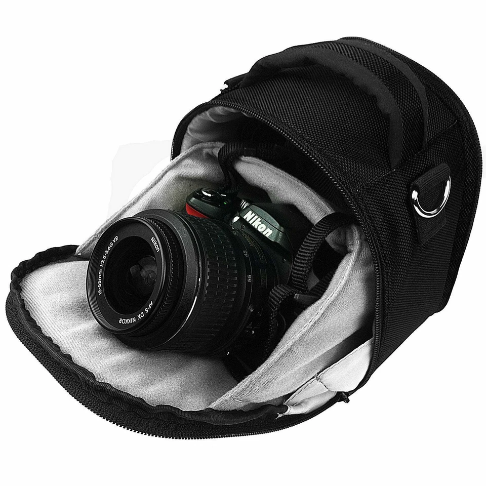 VanGoddy DSLR Mirrorless Camera Shoulder Bag Case For Canon EOS Rebel T8i/T7/SL3 - Image 3 of 4