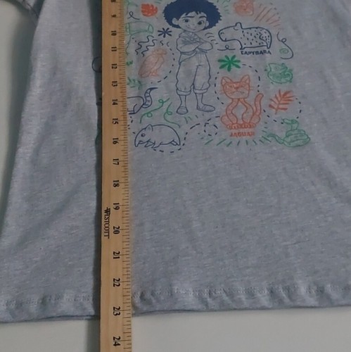Disney's encanto Girls animal line art collage Graphic tee Size XL 14/16 - Picture 3 of 6