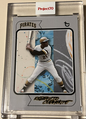 Roberto Clemente 2021 Topps Project 70 #349 - 1974 Design - By Futura PR:1,445