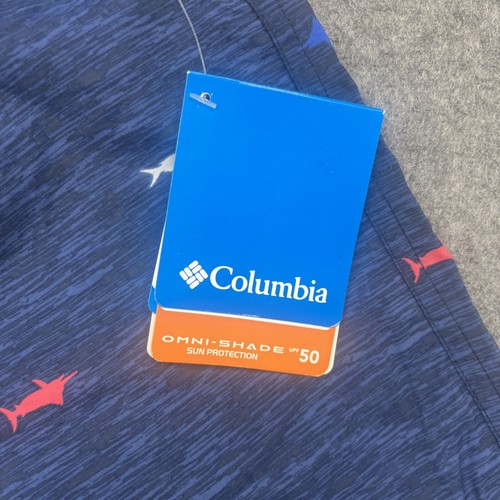 Columbia Youth Size XL 18-20 Swim Trunks Shorts PFG Omni Shade Lined UPF 50 NWT - Picture 4 of 16