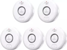 Pack Of 5 WD70x5 Water Leak Detectors With Dripping & Leaking Sensor Technology