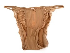 Victoria's Secret String Bikini Panty Dream Angels Toffee Brown Stretch S M L XL