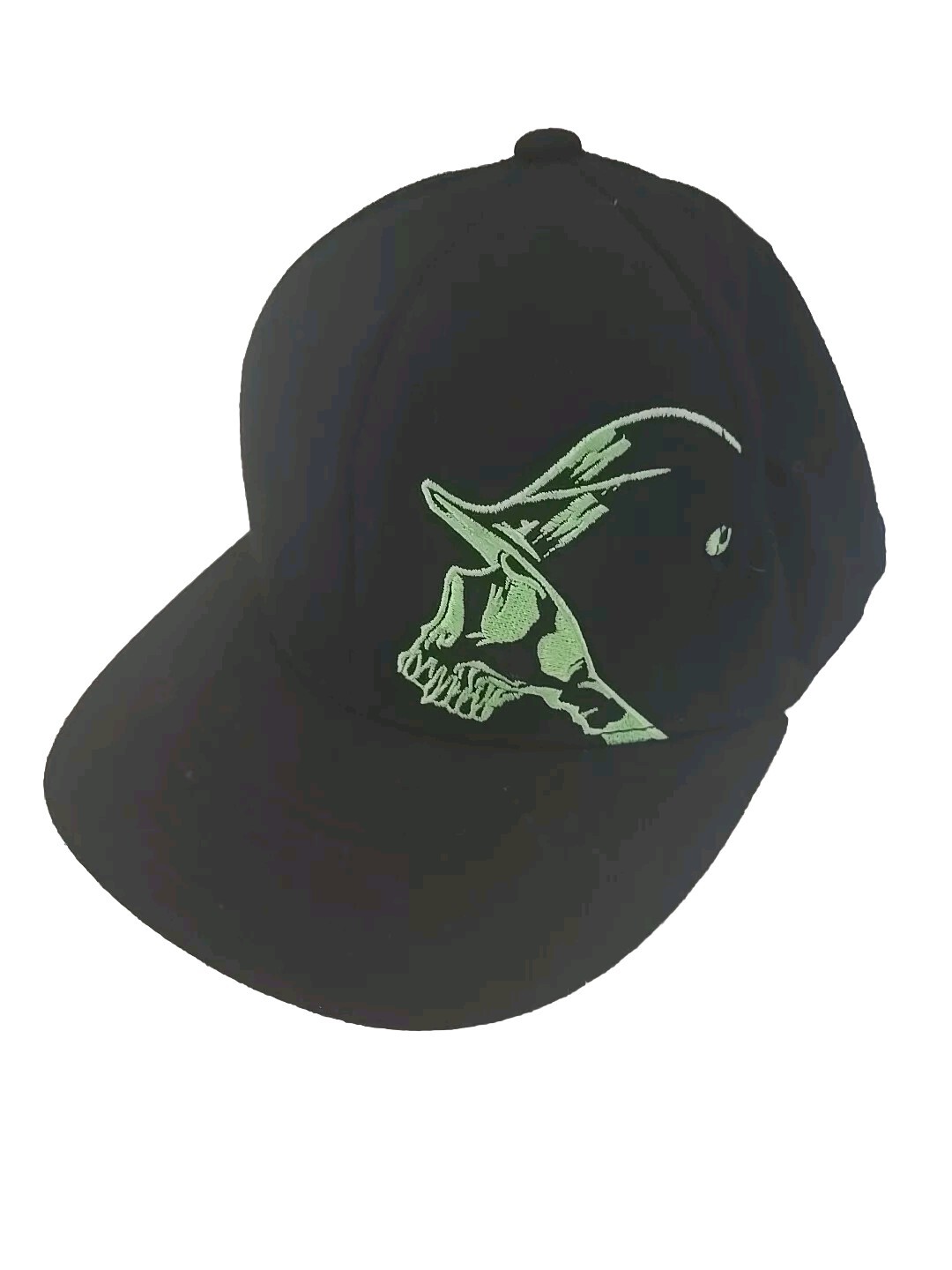 Metal Mullisha Black Stretch Skull Helmet Hat M/L Size